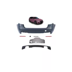 Bumper BMW 3 F31 Rear with Diffuser
