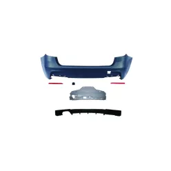 Bumper BMW 3 F31 Rear with Diffuser