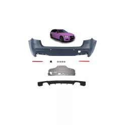 Bumper BMW 3 F31 Rear with Diffuser