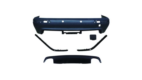 Bumper BMW 5 E39 Rear with Diffuser