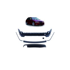 Bumper BMW 5 E39 Rear with Diffuser