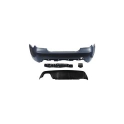 Bumper BMW 5 E60 Rear with Diffuser