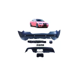 Bumper BMW 5 E60 Rear with Diffuser