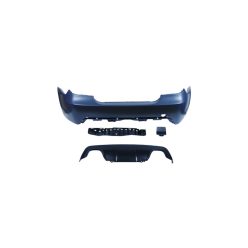 Bumper BMW 5 E60 Rear with Diffuser
