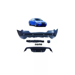 Bumper BMW 5 E60 Rear with Diffuser