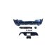 Bumper BMW 5 E60 Facelift Rear with Diffuser