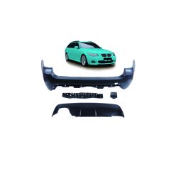 Bumper BMW 5 E61 Rear with Diffuser