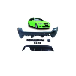 Bumper BMW 5 E61 Rear with Diffuser
