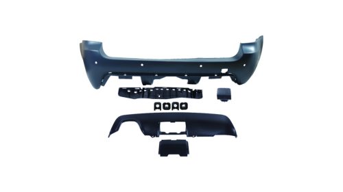 Bumper BMW 5 E61 Rear with Diffuser