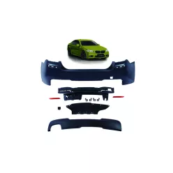 Bumper BMW 5 F10 Rear with Diffuser