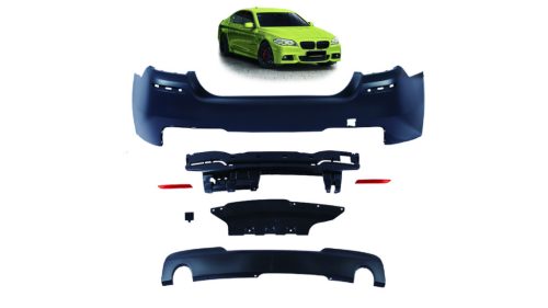 Bumper BMW 5 F10 Rear with Diffuser