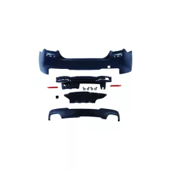 Bumper BMW 5 F10 Rear with Diffuser