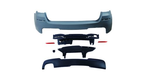Bumper BMW 5 F11 Rear with Diffuser