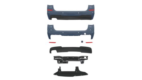 Bumper BMW 5 F11 Rear with Diffuser
