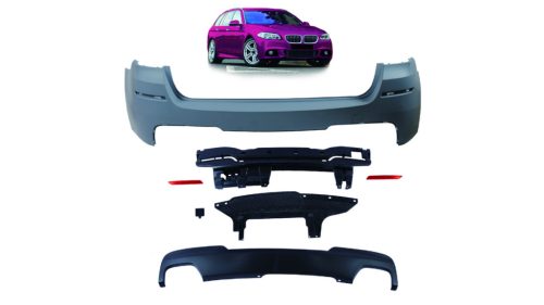 Bumper BMW 5 F11 Rear with Diffuser