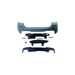 Bumper BMW 5 F11 Rear with Diffuser