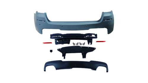 Bumper BMW 5 F11 Rear with Diffuser
