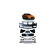 Bumper BMW 5 F10 F11 Front SRA Fog light