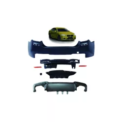 Bumper BMW 5 F10 Rear with Diffuser
