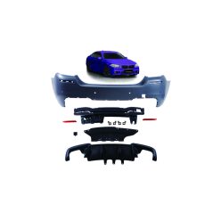 Bumper BMW 5 F10 Rear with Diffuser