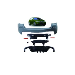 Bumper BMW 5 F11 Rear with Diffuser