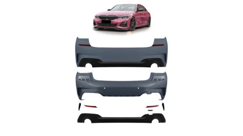 Bumper BMW 3 G20 Rear with Diffuser