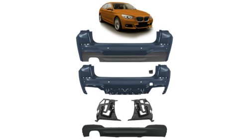 Bumper BMW 5 F07 Facelift Rear with Diffuser