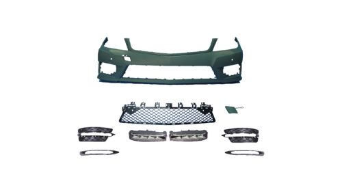Bumper Mercedes-Benz C W204 C204 S204 Front PDC LED DRL