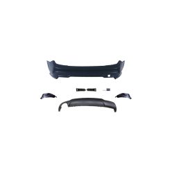 Bumper Mercedes-Benz C W204 C204 Rear with Diffuser
