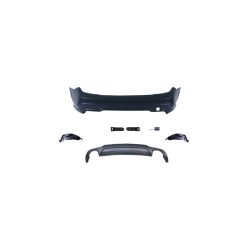 Bumper Mercedes-Benz C W204 C204 Rear with Diffuser