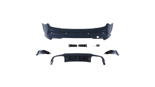 Bumper Mercedes-Benz C W204 C204 Rear with Diffuser
