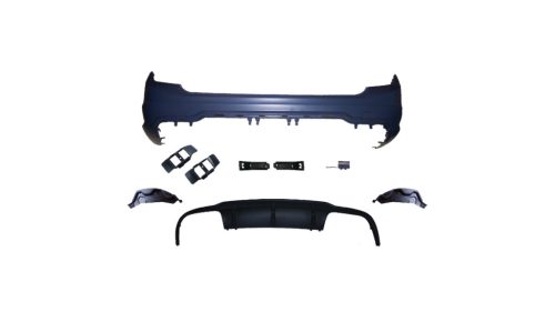 Bumper Mercedes-Benz C S204 Rear with Diffuser