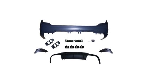 Bumper Mercedes-Benz C S204 Rear with Diffuser