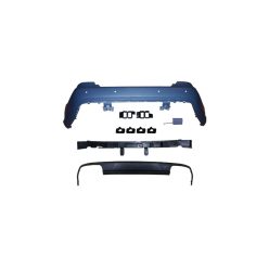 Bumper Mercedes-Benz E W212 Rear with Diffuser