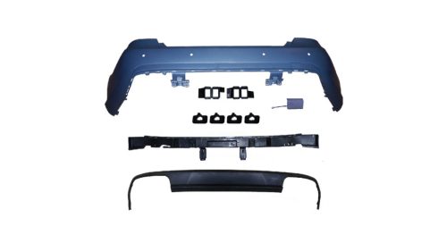 Bumper Mercedes-Benz E W212 Rear with Diffuser