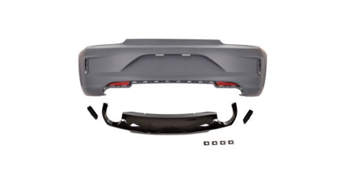 Bumper Volkswagen Scirocco III Facelift Rear with Diffuser