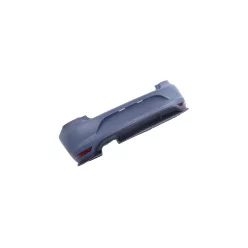 Bumper Volkswagen POLO V Rear with Diffuser