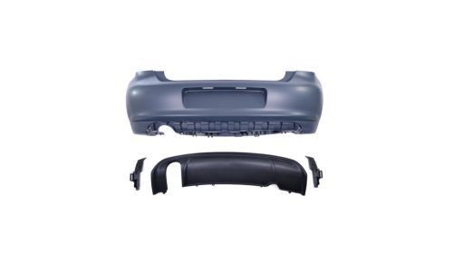 Bumper Volkswagen POLO V Rear with Diffuser