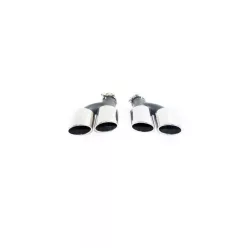 Diffuser Audi A4 B9 Rear with Pipes