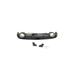 Diffuser Audi A6 C6 Facelift Rear with Pipes