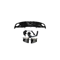 Diffuser Audi A7 C7 Facelift Rear RS7 Style
