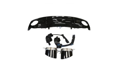 Diffuser Audi A7 C7 Facelift Rear RS7 Style