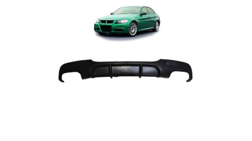 Diffuser BMW 3 E90 E91 Rear Matt Black