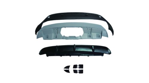 Diffuser BMW X6 E71 E72 Rear Matt Black