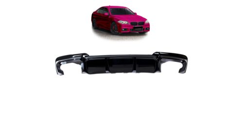 Diffuser BMW 5 F10 F11 Rear Gloss Black