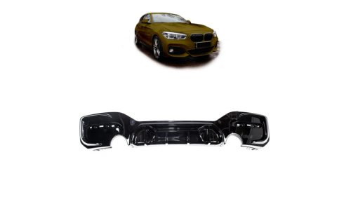 Diffuser BMW 1 F20 F21 Facelift Rear Gloss Black