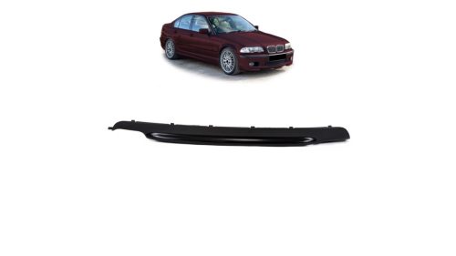 Diffuser BMW 3 E46 Rear Matt Black