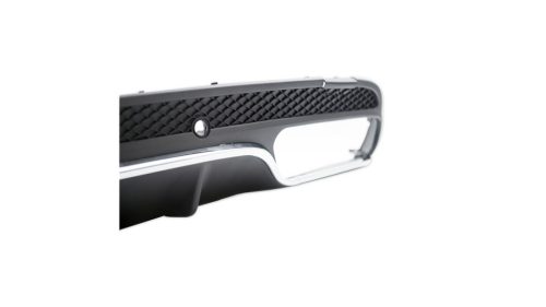 Diffuser Mercedes-Benz C W205 S205 Rear Silver