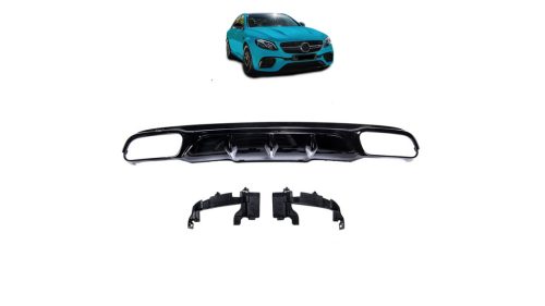Diffuser Mercedes-Benz E W213 S213 Rear Black