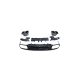 Diffuser Mercedes-Benz CLS C257 Rear with Pipes black